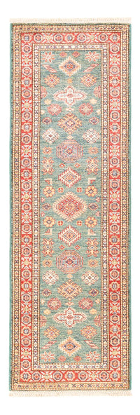 Alfombra de pasillo Alfombra Ziegler - Kazak - 188 x 61 cm - verde claro