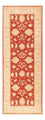 Alfombra de pasillo Alfombra Ziegler - 201 x 74 cm - rojo