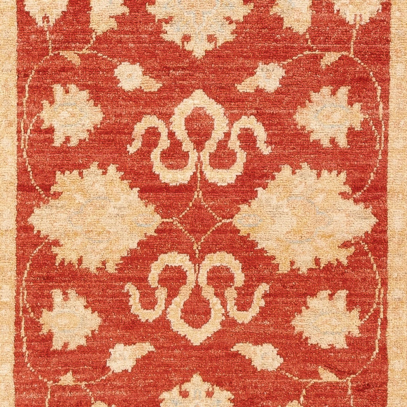 Alfombra de pasillo Alfombra Ziegler - 201 x 74 cm - rojo