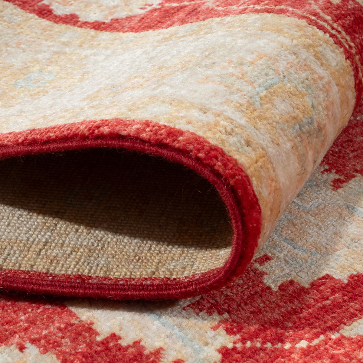 Alfombra de pasillo Alfombra Ziegler - 201 x 74 cm - rojo