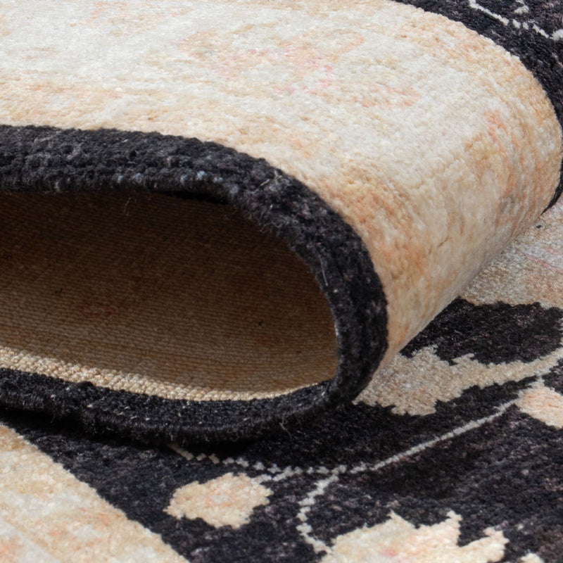 Alfombra de pasillo Alfombra Ziegler - 211 x 78 cm - negro