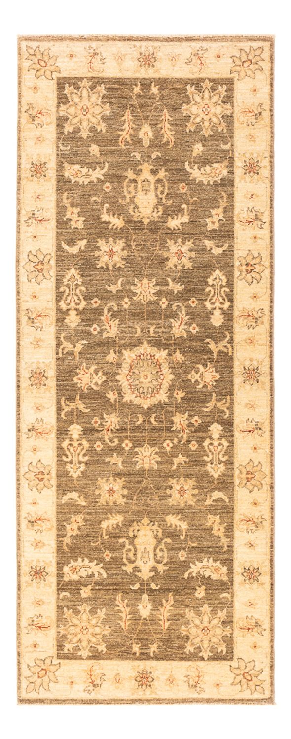 Alfombra de pasillo Alfombra Ziegler - 213 x 80 cm - verde oliva