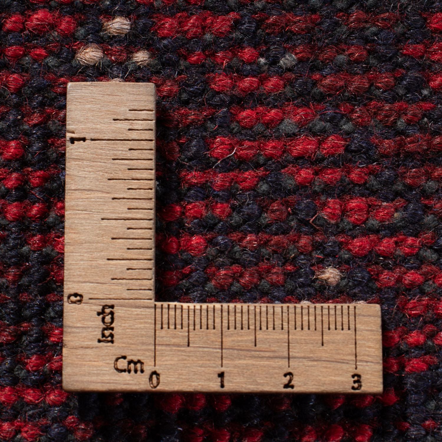Alfombra afgana - Filpa - 392 x 308 cm - rojo burdeos