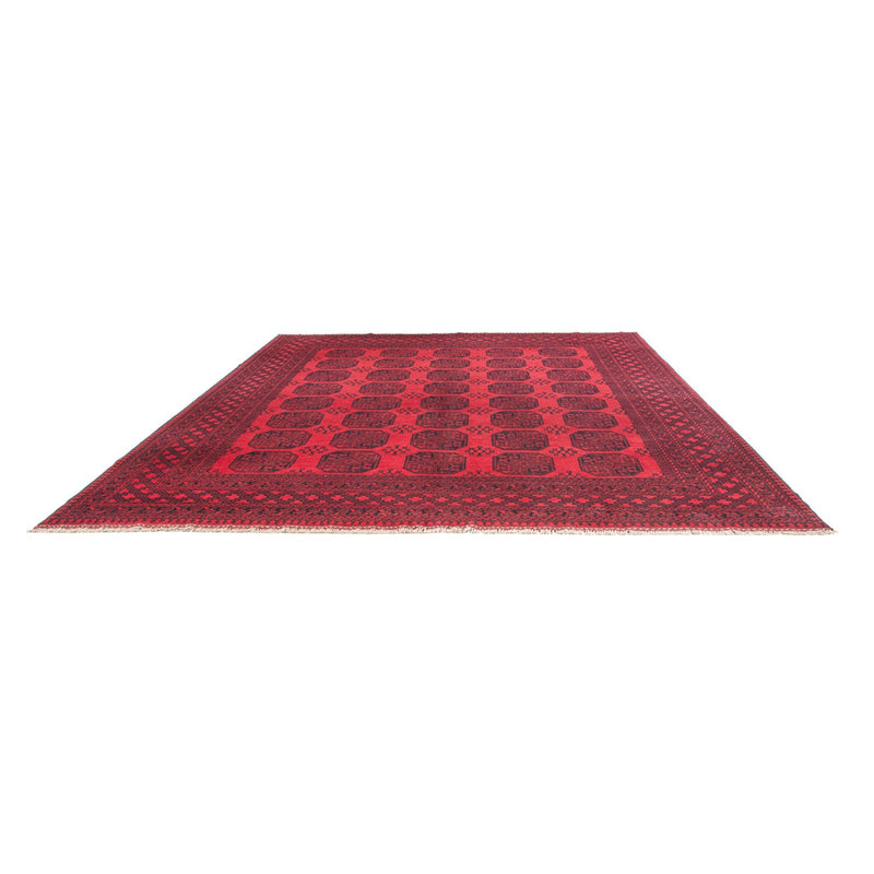Alfombra afgana - Filpa - 384 x 295 cm - rojo