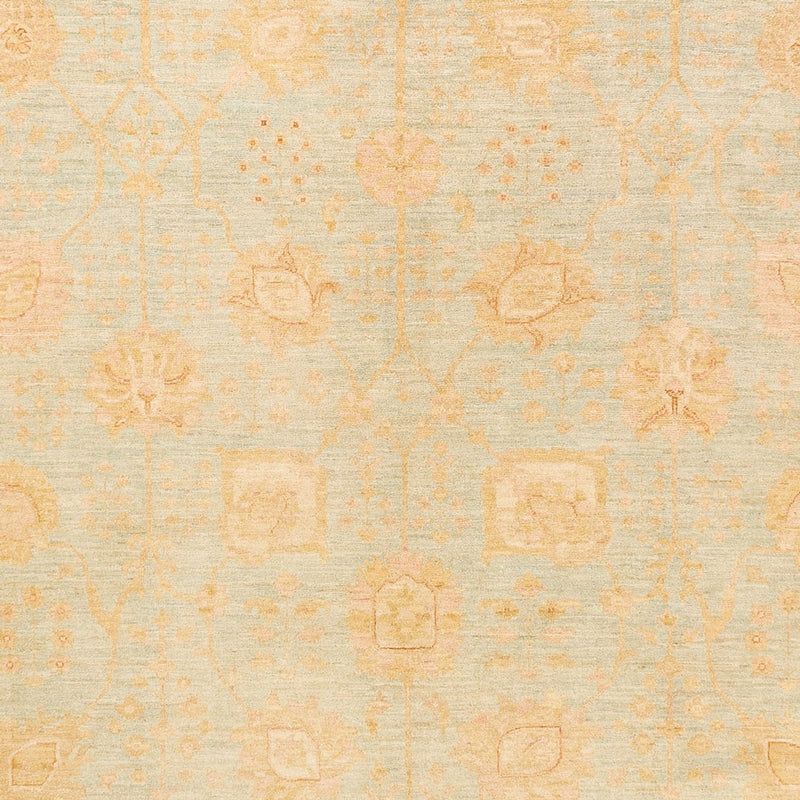 Alfombra Ziegler - 394 x 309 cm - azul claro