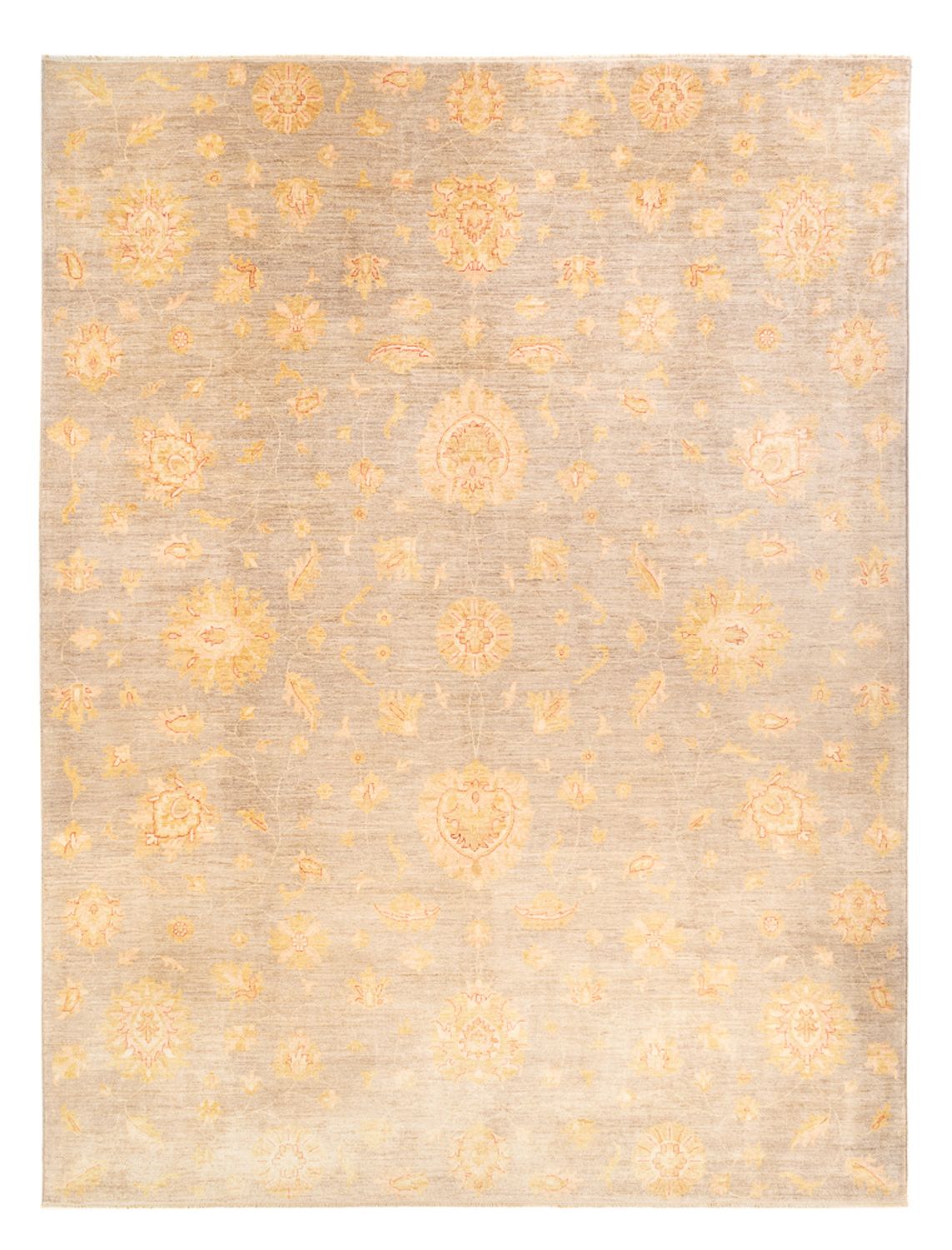 Alfombra Ziegler - 397 x 304 cm - beige oscuro