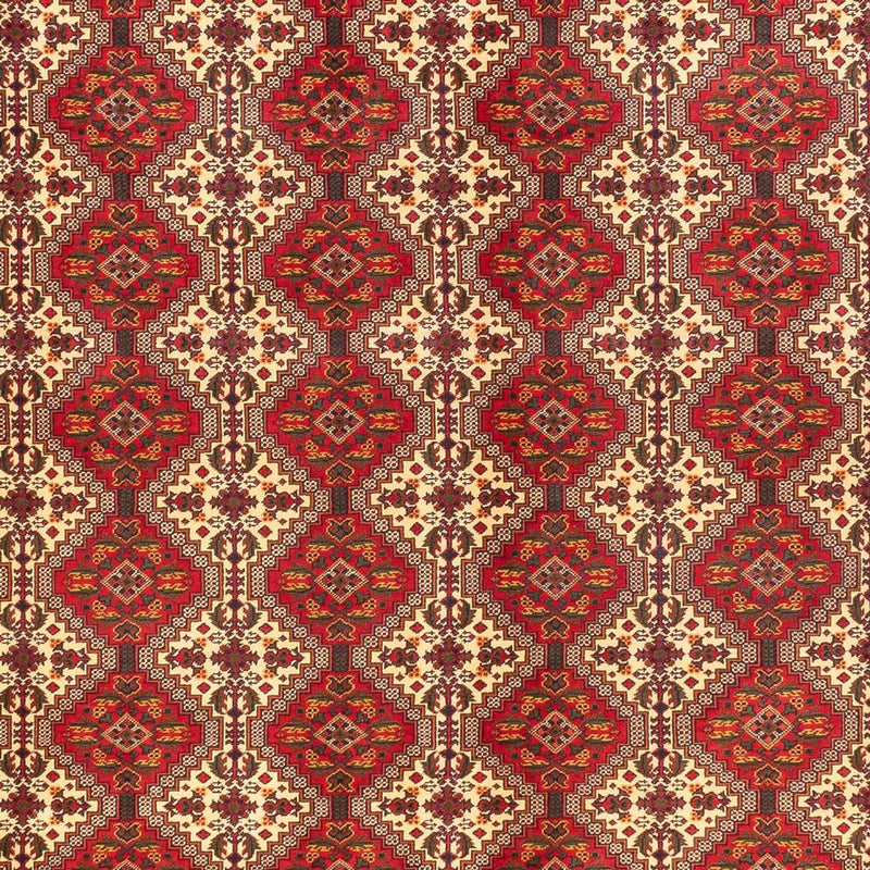 Alfombra afgana - Real - 385 x 300 cm - multicolor