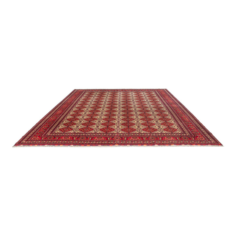 Alfombra afgana - Real - 385 x 300 cm - multicolor