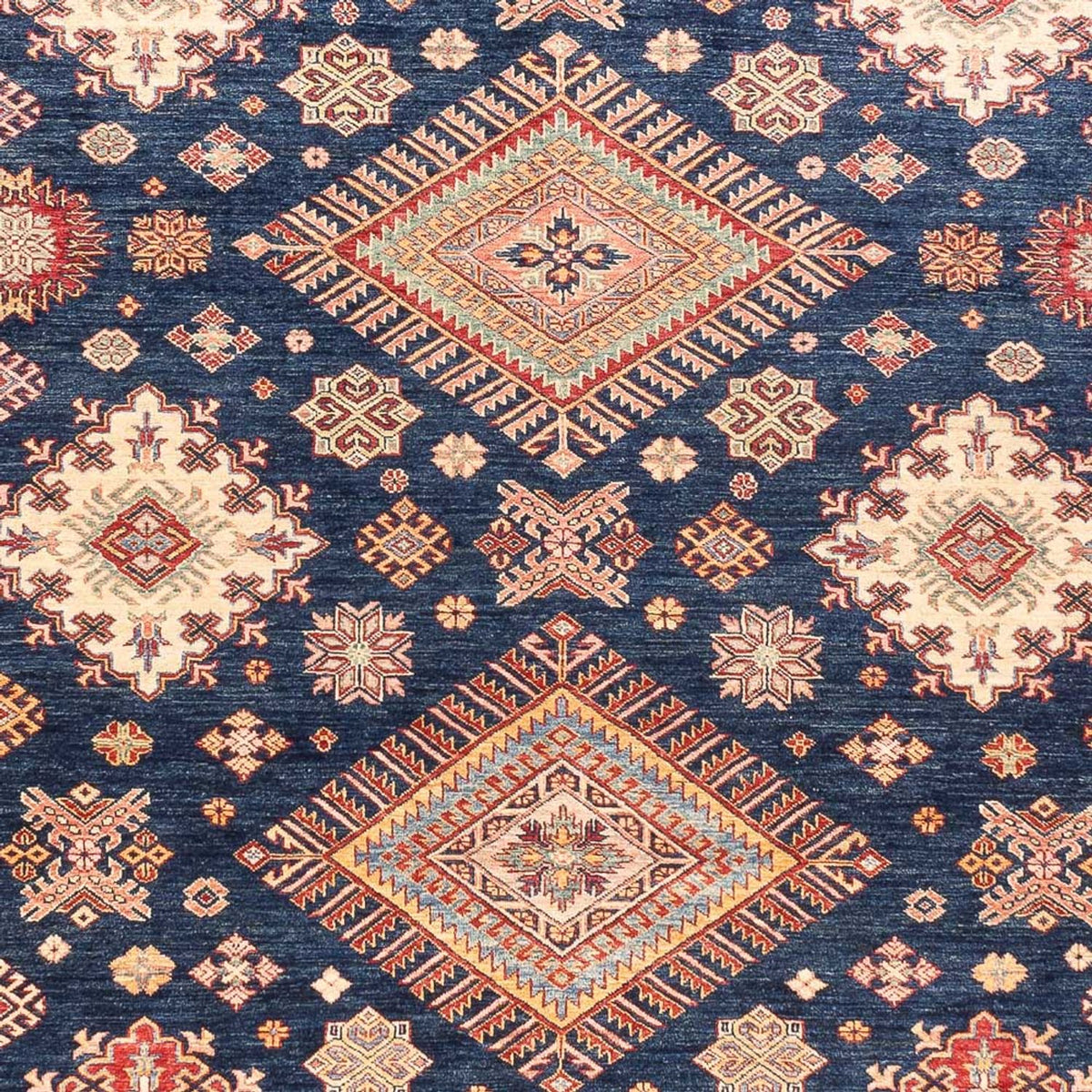 Alfombra Ziegler - Kazak - 410 x 305 cm - azul oscuro