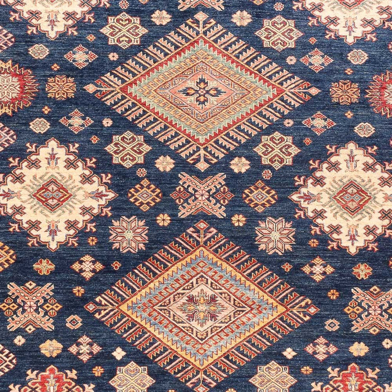 Alfombra Ziegler - Kazak - 410 x 305 cm - azul oscuro