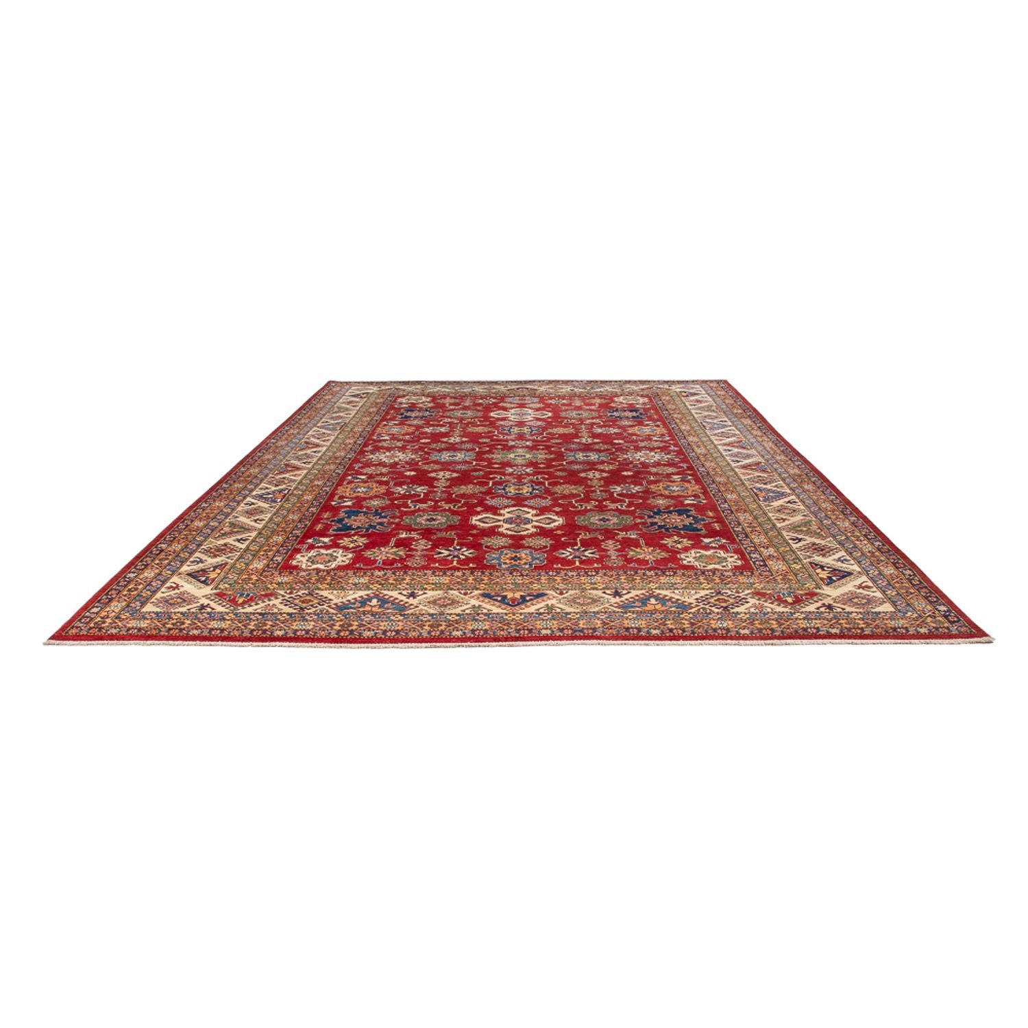 Alfombra Ziegler - Kazak - 410 x 291 cm - rojo