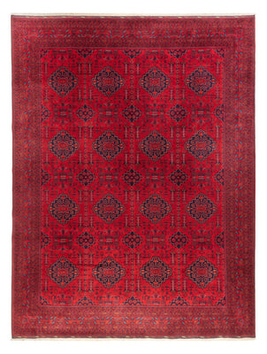 Alfombra afgana - 397 x 295 cm - rojo