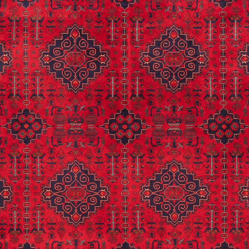 Alfombra afgana - 397 x 295 cm - rojo