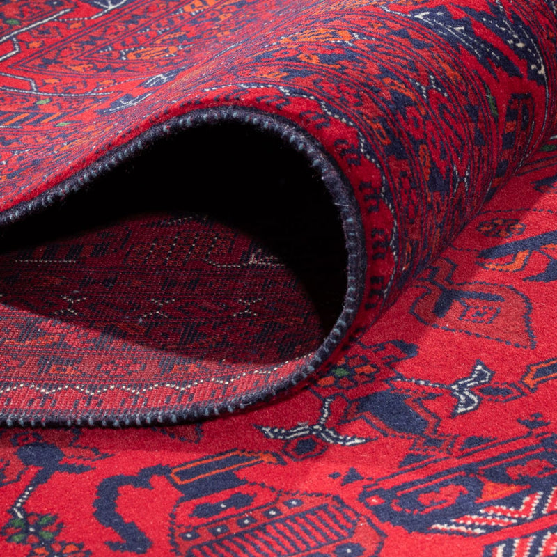 Alfombra afgana - 397 x 295 cm - rojo