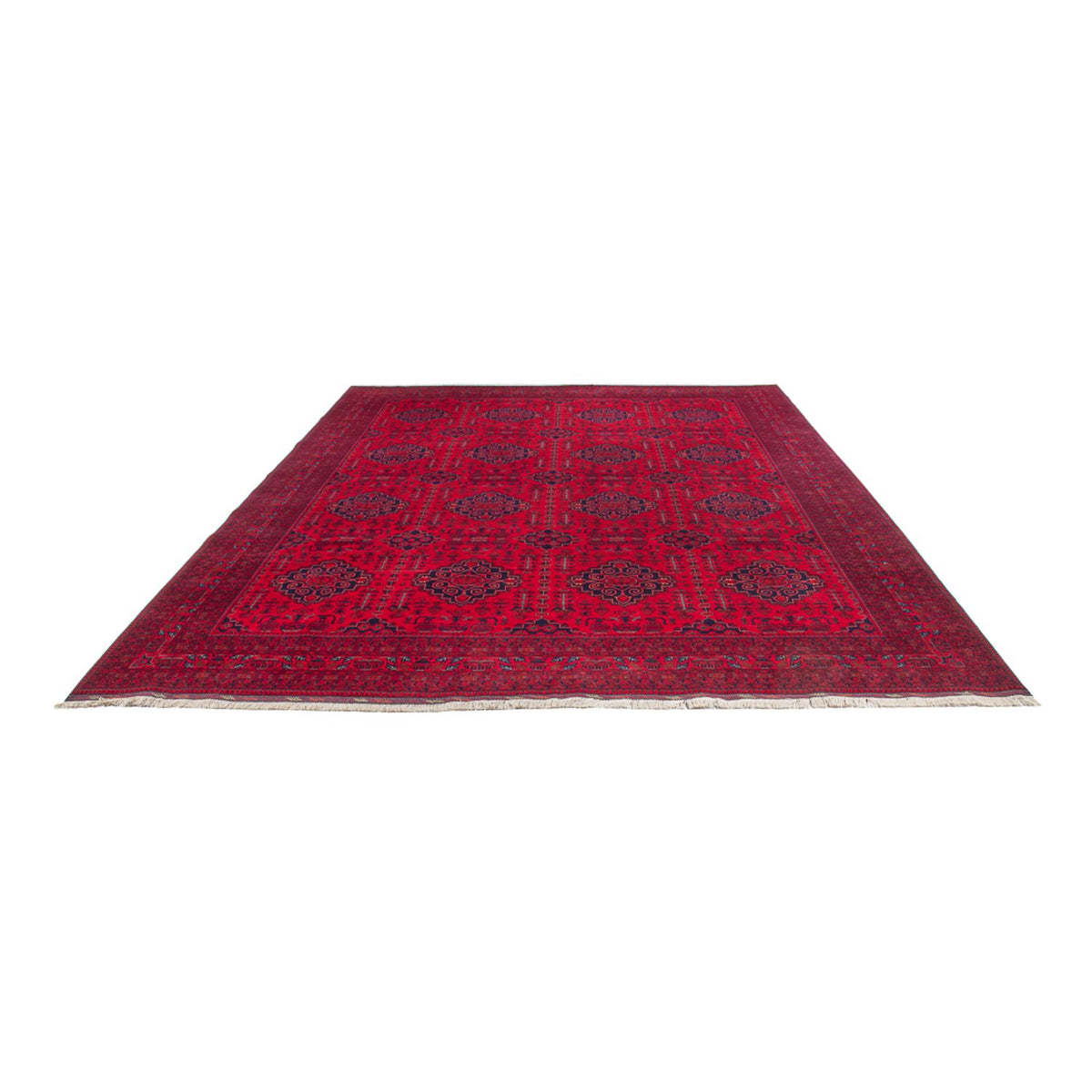 Alfombra afgana - 397 x 295 cm - rojo
