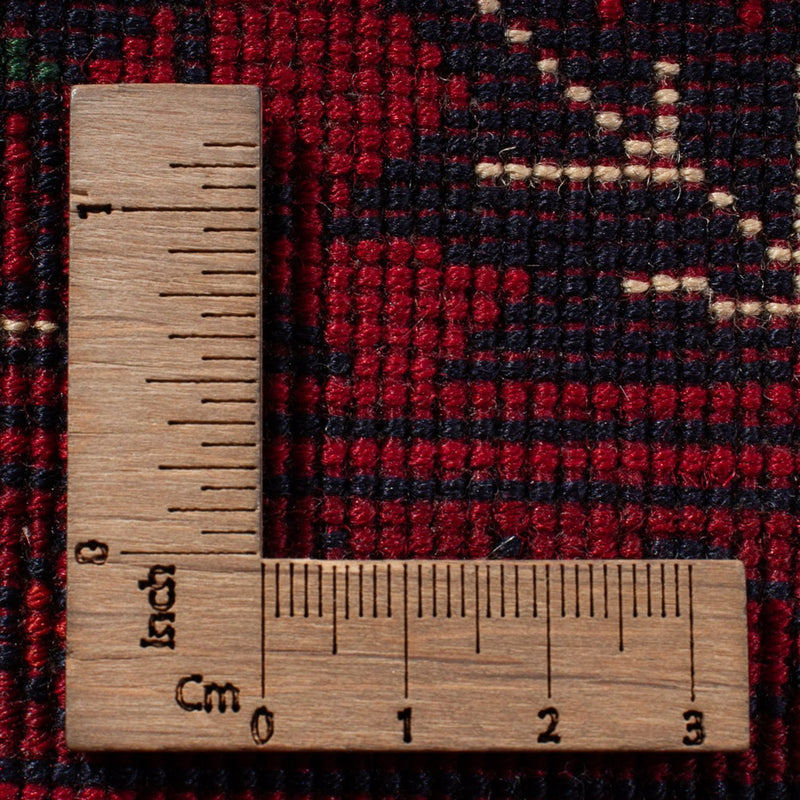 Alfombra afgana - 397 x 295 cm - rojo