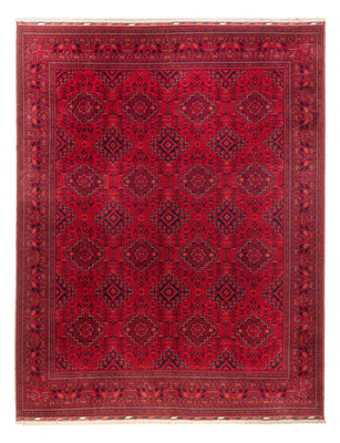 Alfombra afgana - 396 x 297 cm - rojo