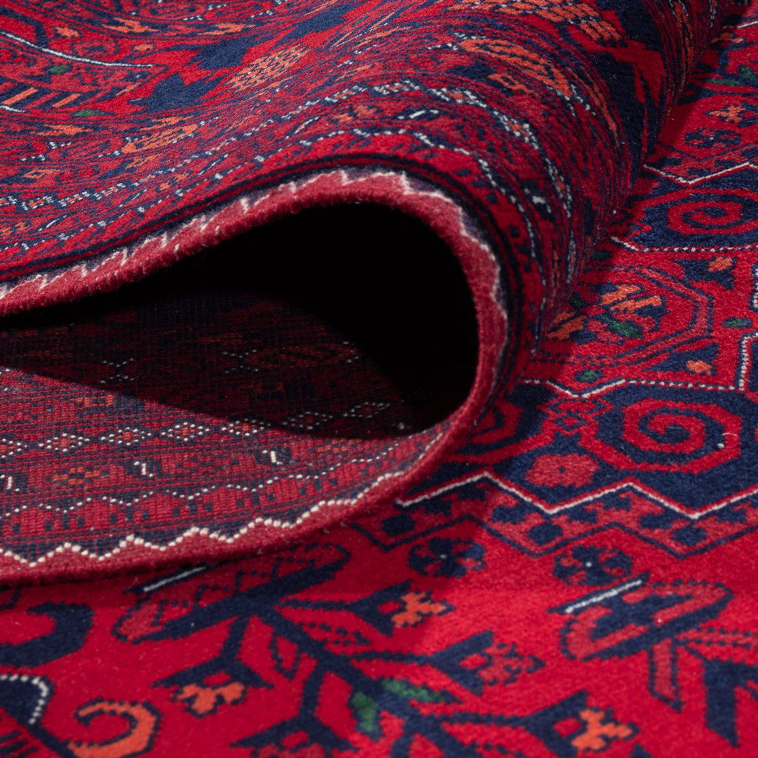 Alfombra afgana - 396 x 297 cm - rojo