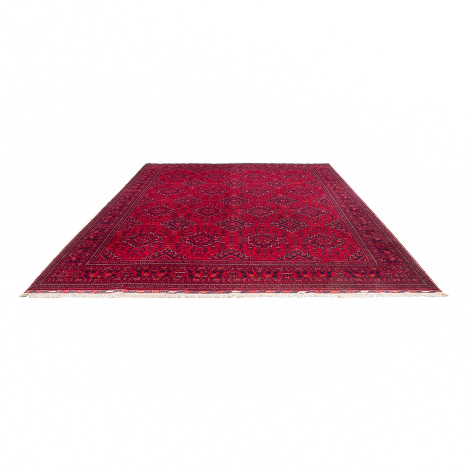 Alfombra afgana - 396 x 297 cm - rojo