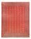 Alfombra afgana - Bukhara - 401 x 311 cm - rojo claro