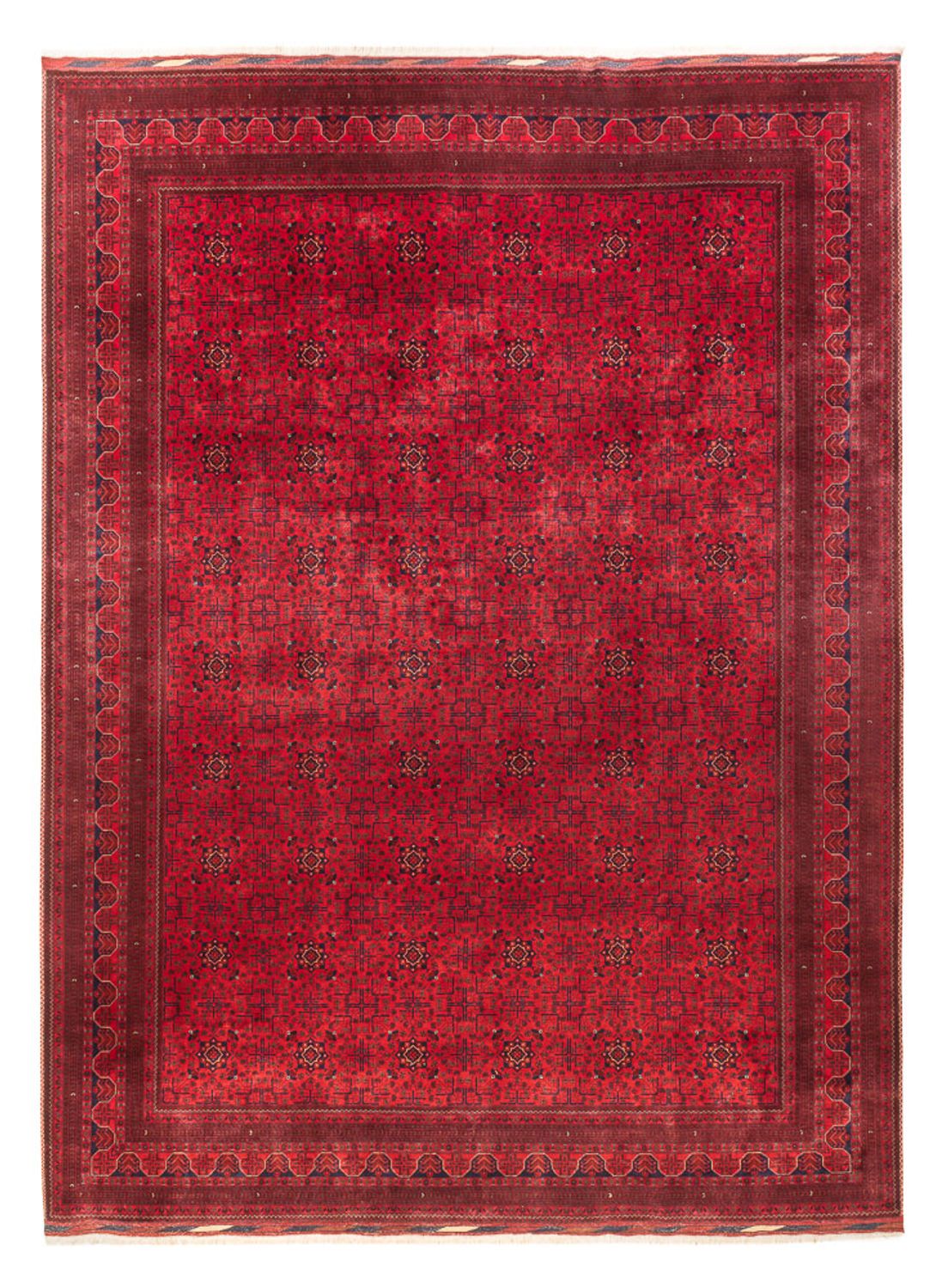Alfombra afgana - 404 x 298 cm - rojo