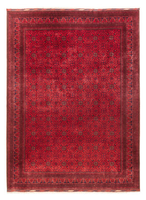 Alfombra afgana - 404 x 298 cm - rojo