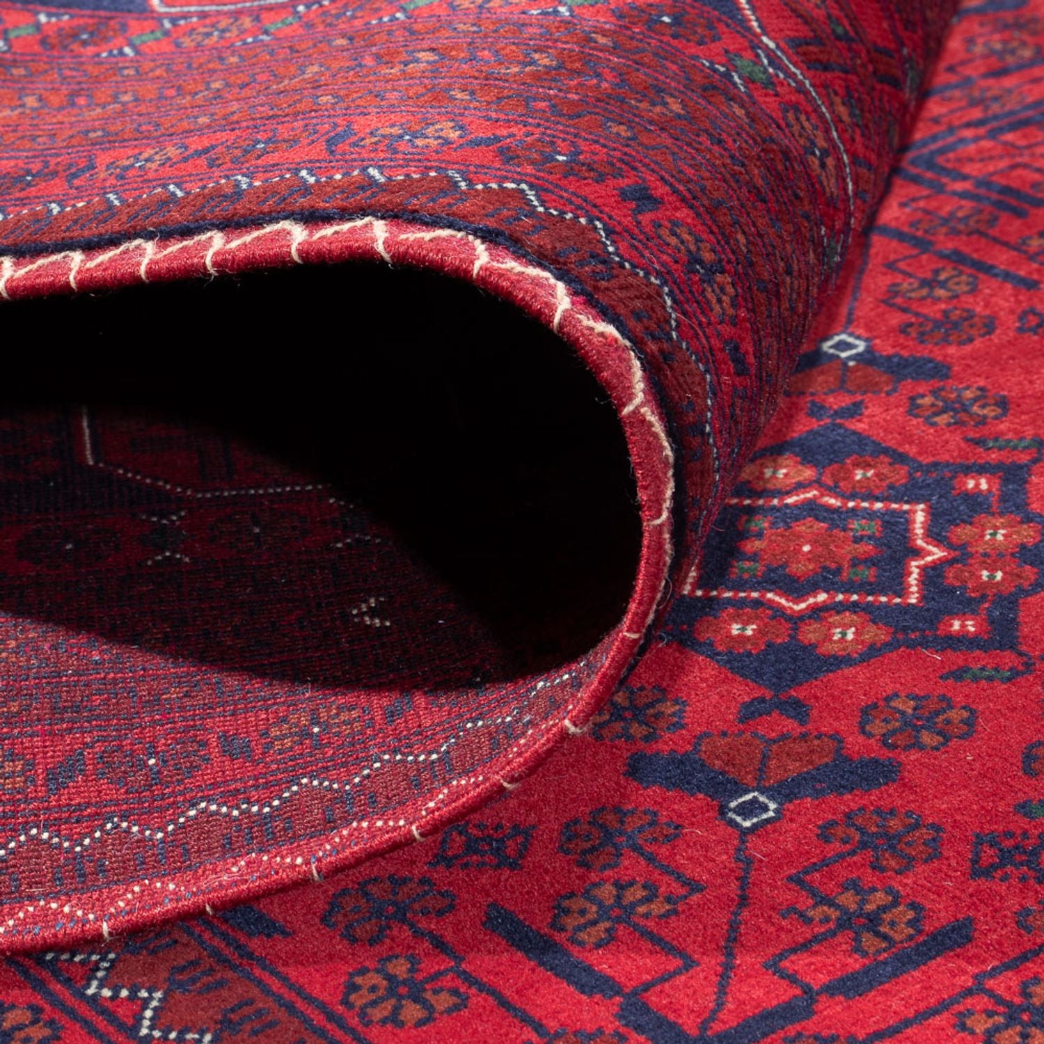Alfombra afgana - 404 x 298 cm - rojo