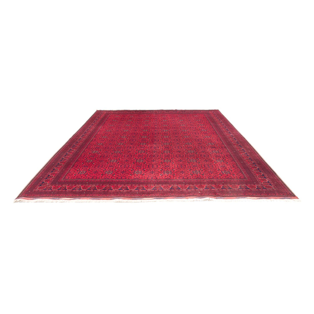 Alfombra afgana - 404 x 298 cm - rojo