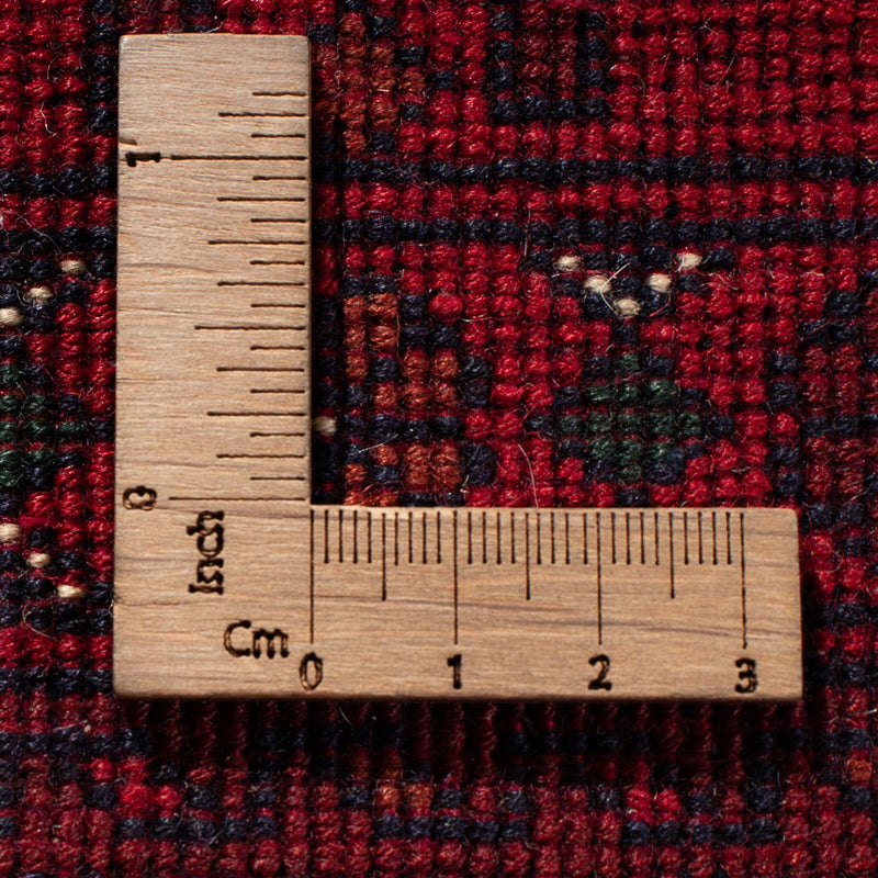 Alfombra afgana - 404 x 298 cm - rojo