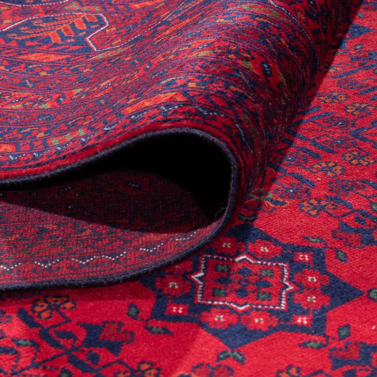 Alfombra afgana - 401 x 303 cm - rojo