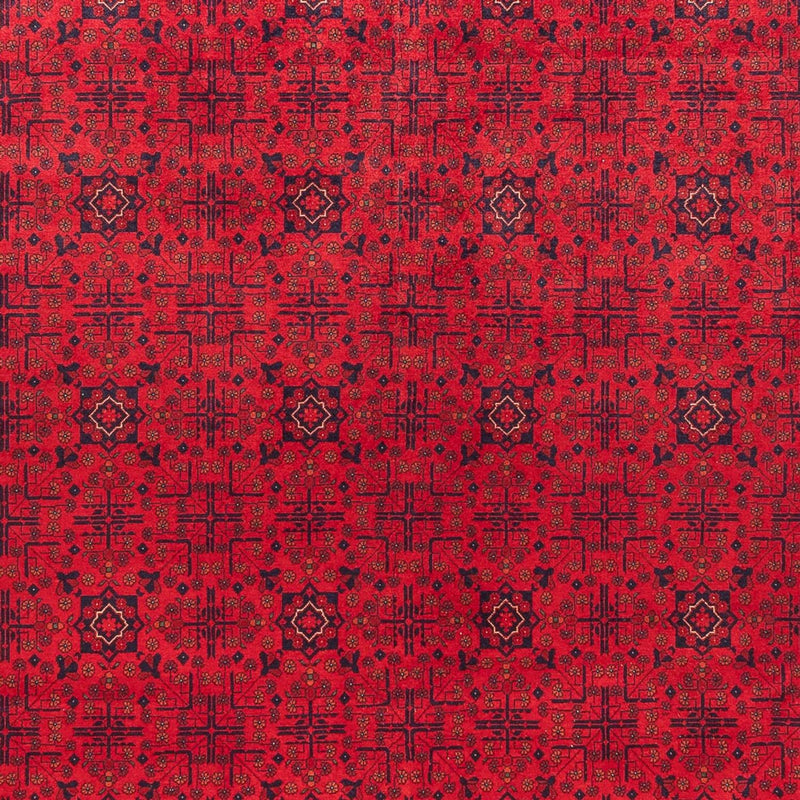 Alfombra afgana - Real - 390 x 292 cm - rojo