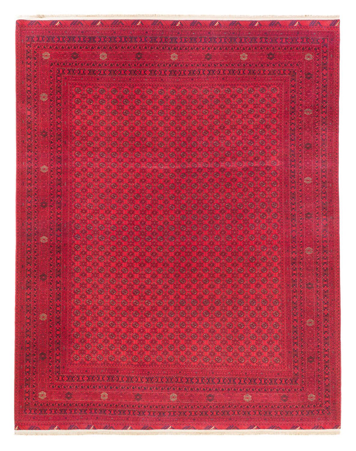 Alfombra afgana - Real - 380 x 292 cm - rojo