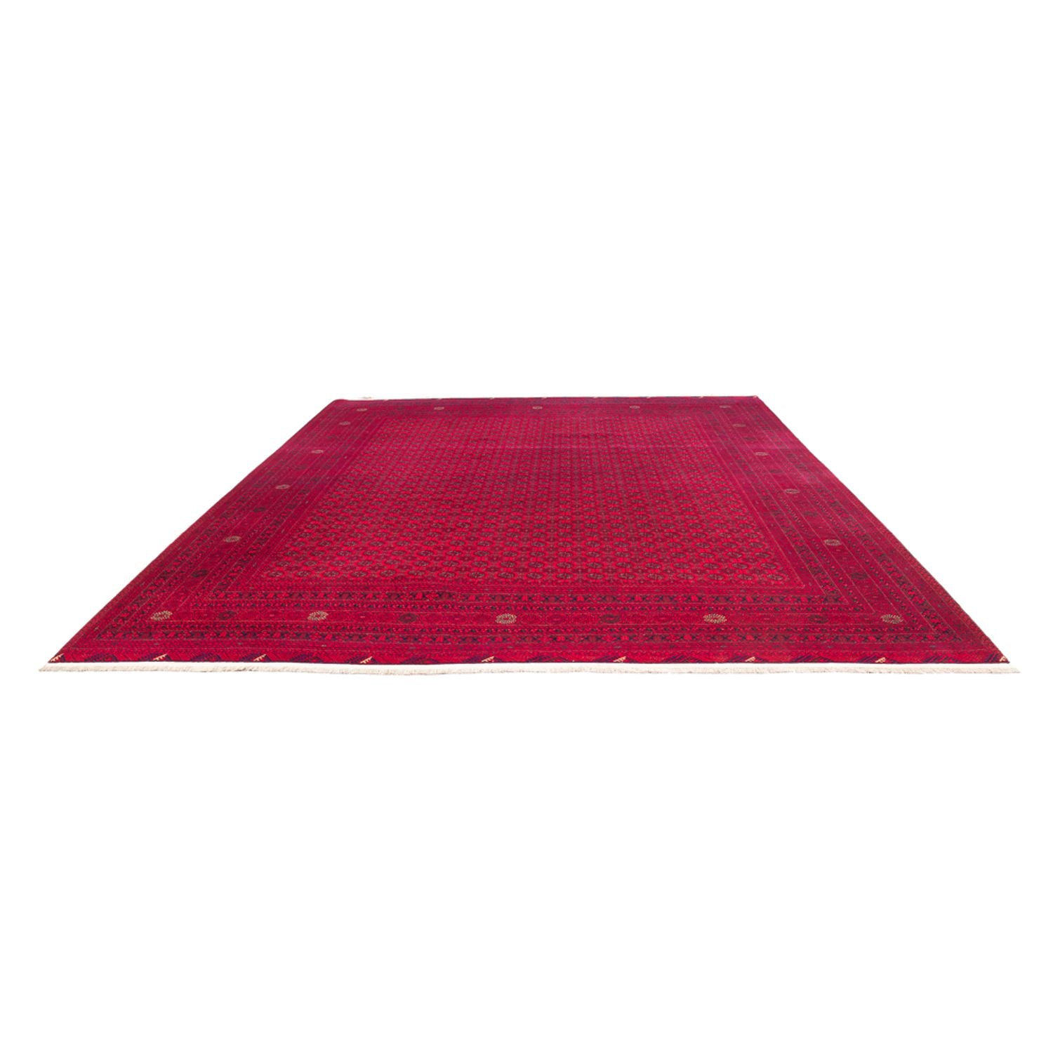 Alfombra afgana - Real - 380 x 292 cm - rojo