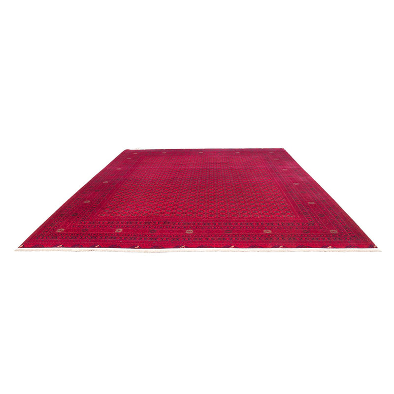 Alfombra afgana - Real - 380 x 292 cm - rojo