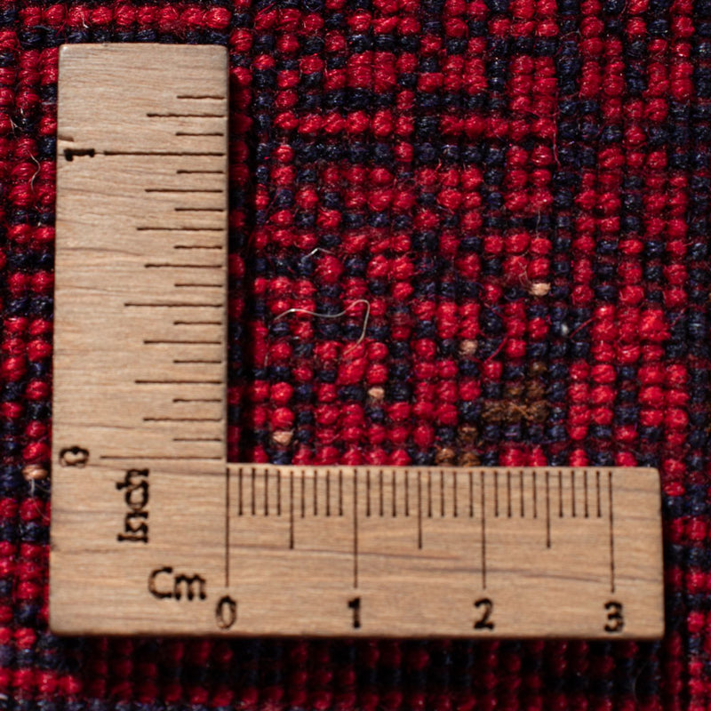 Alfombra afgana - Real - 404 x 294 cm - rojo