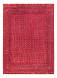 Alfombra afgana - Real - 395 x 294 cm - rojo
