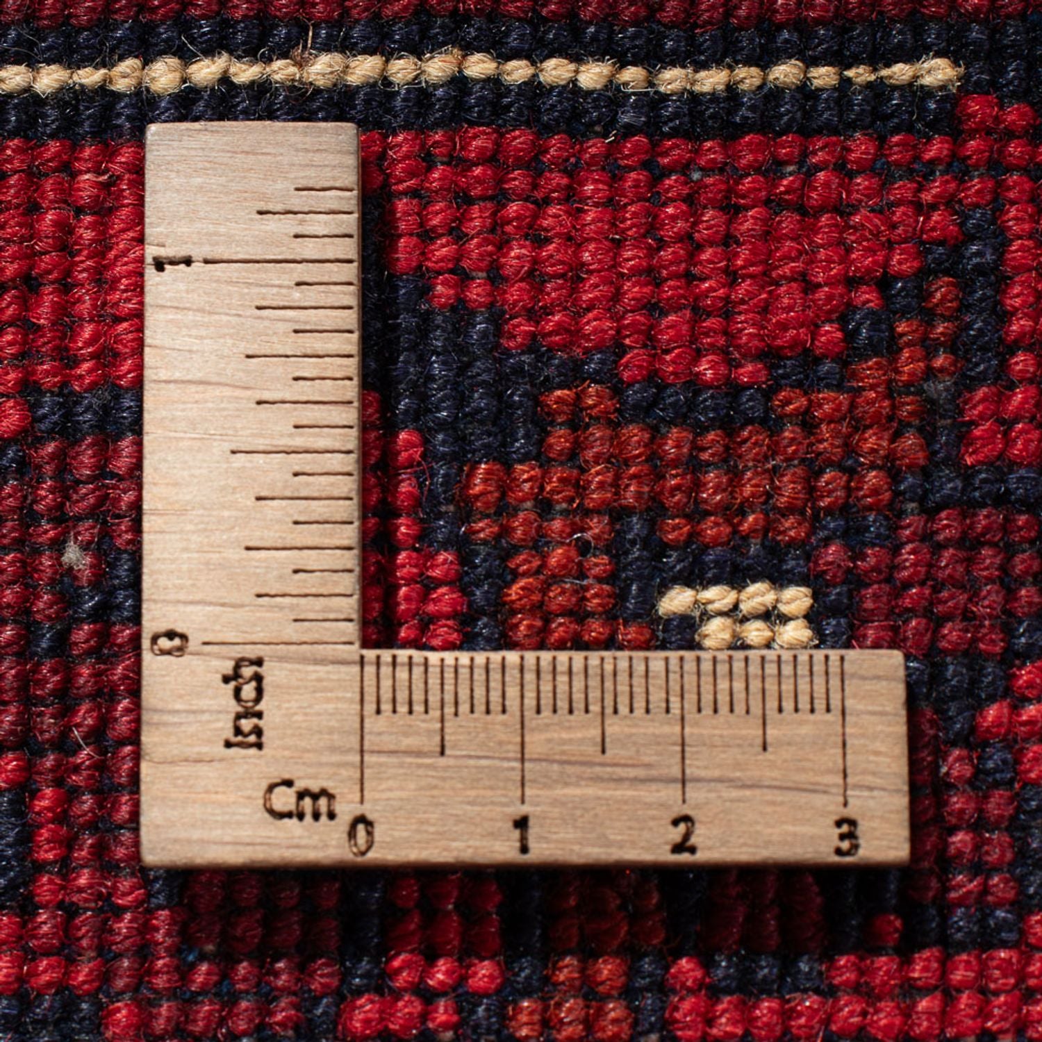 Alfombra afgana - Kunduz - 379 x 297 cm - rojo