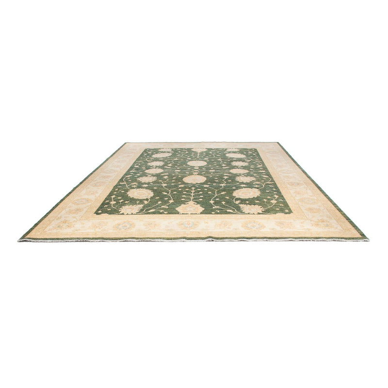 Alfombra Ziegler - 360 x 278 cm - verde oliva