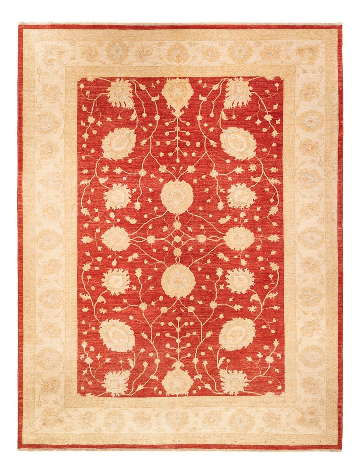 Alfombra Ziegler - 367 x 277 cm - rojo
