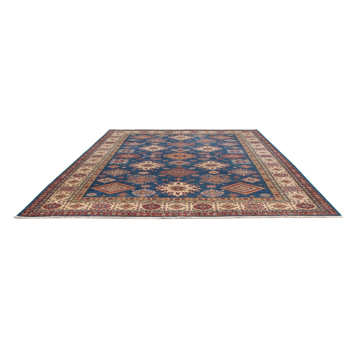 Alfombra Ziegler - Kazak - 368 x 269 cm - azul