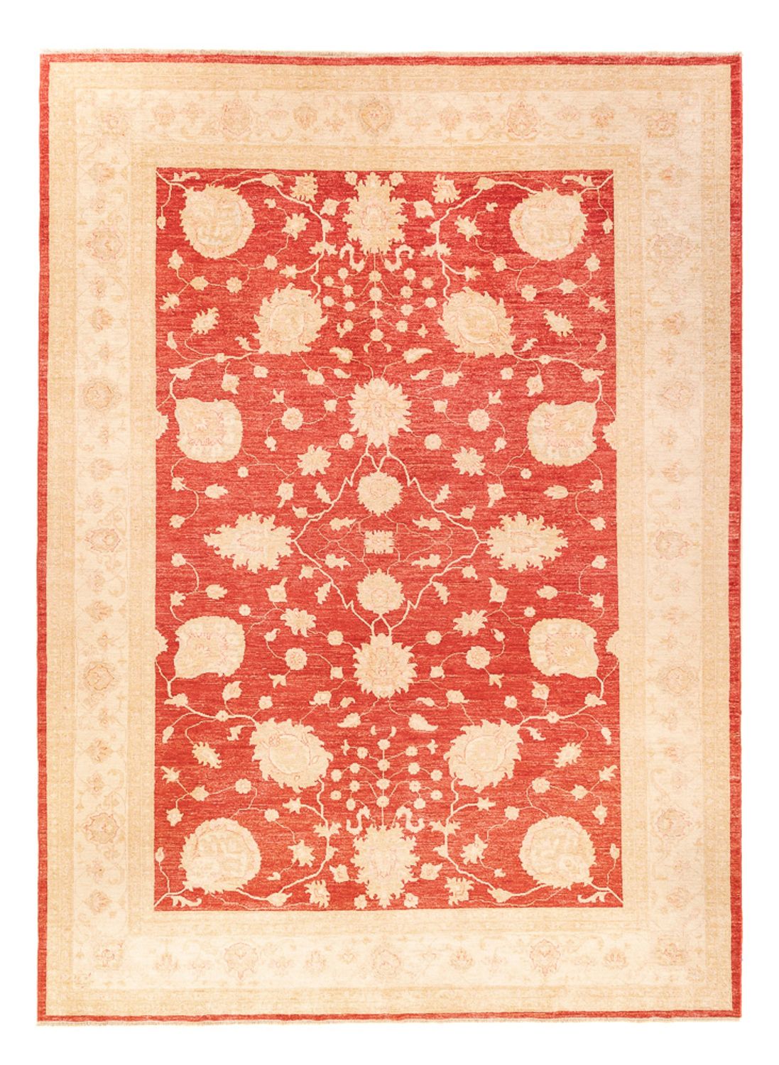 Alfombra Ziegler - 373 x 274 cm - rojo