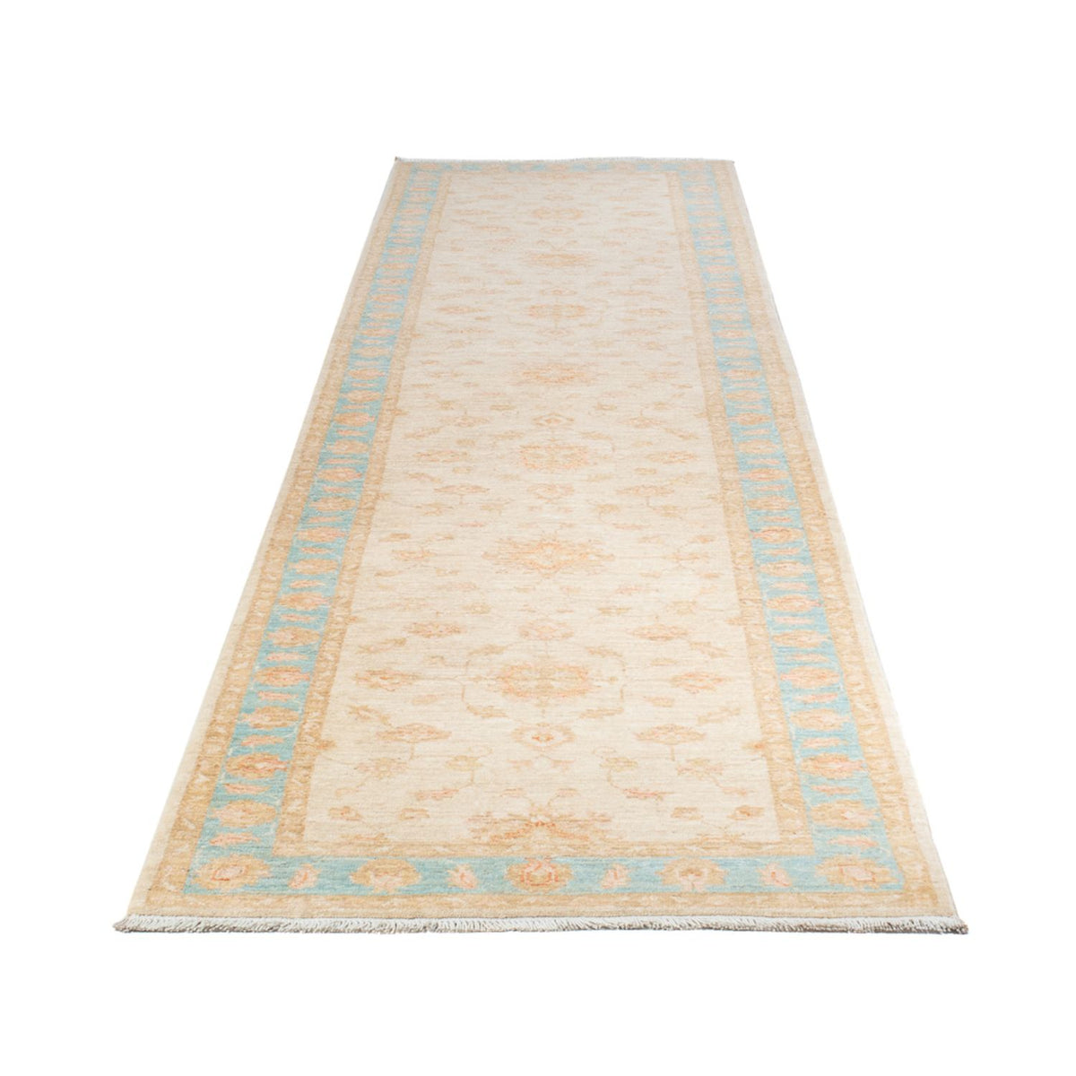Alfombra de pasillo Alfombra Ziegler - 397 x 81 cm - beige