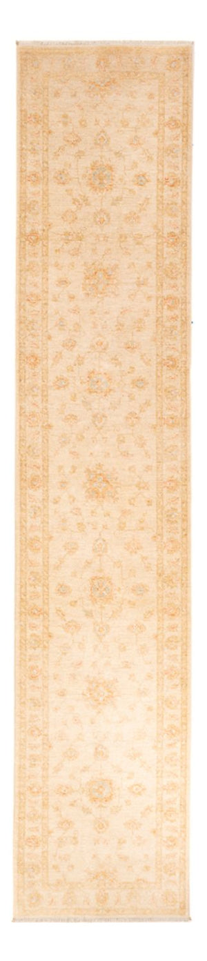 Alfombra de pasillo Alfombra Ziegler - 396 x 80 cm - beige