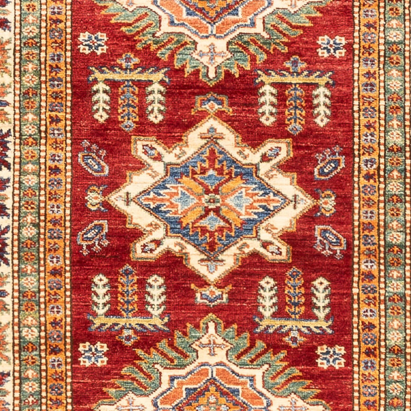 Alfombra de pasillo Alfombra Ziegler - Kazak - 395 x 87 cm - rojo