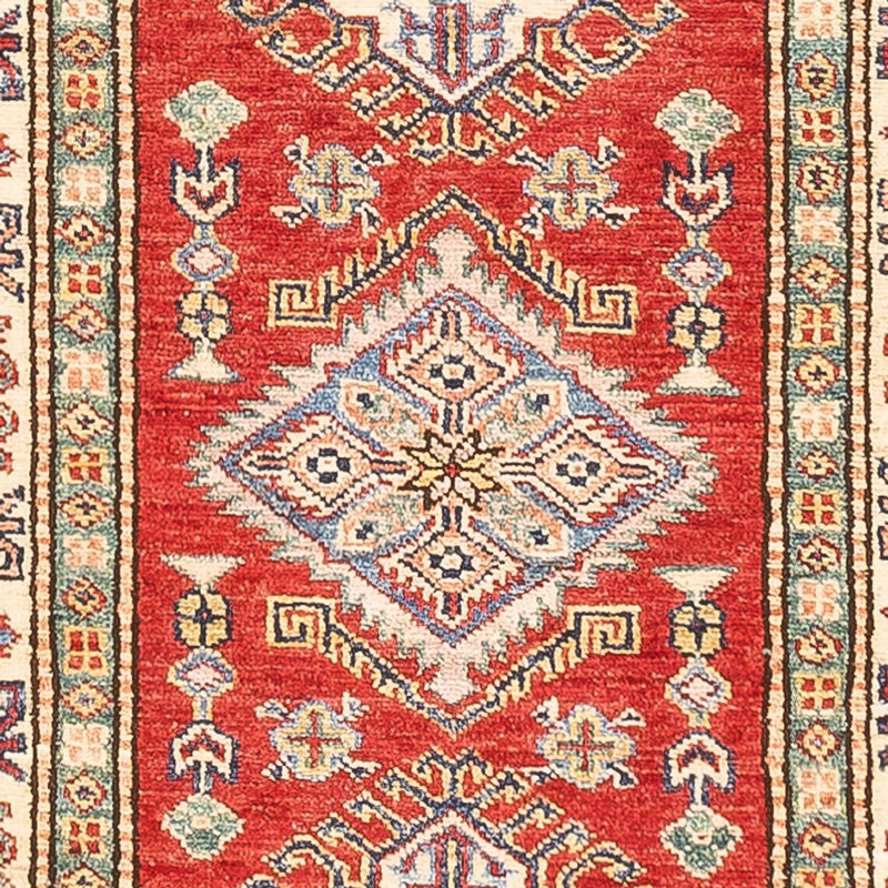 Alfombra de pasillo Alfombra Ziegler - Kazak - 292 x 81 cm - rojo