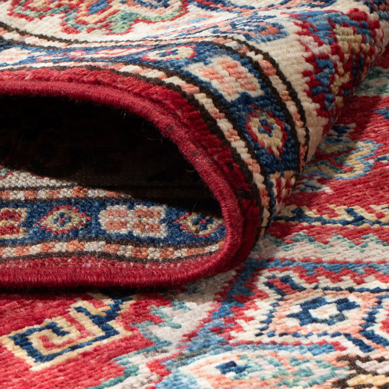Alfombra de pasillo Alfombra Ziegler - Kazak - 292 x 81 cm - rojo