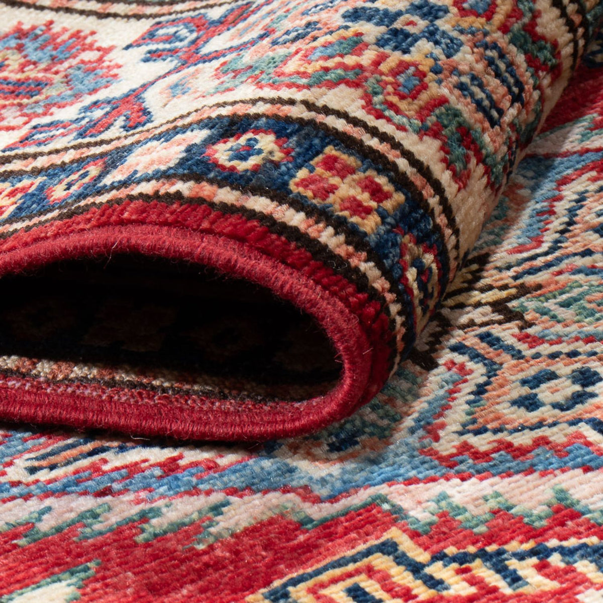 Alfombra de pasillo Alfombra Ziegler - Kazak - 298 x 82 cm - rojo