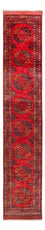Alfombra de pasillo Alfombra afgana - 395 x 75 cm - rojo