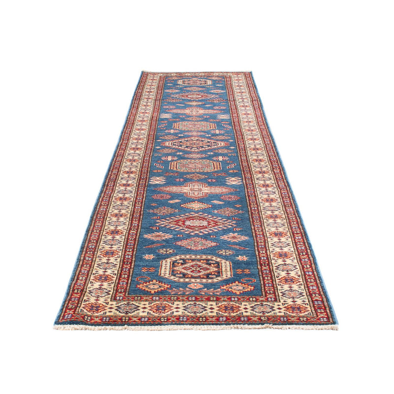 Alfombra de pasillo Alfombra Ziegler - Kazak - 404 x 87 cm - azul