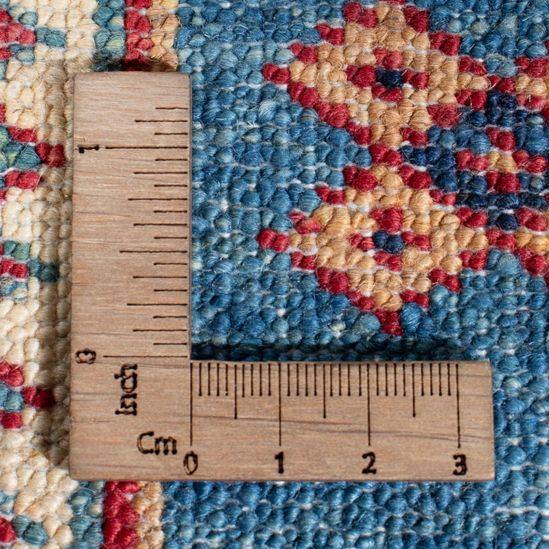 Alfombra de pasillo Alfombra Ziegler - Kazak - 404 x 87 cm - azul
